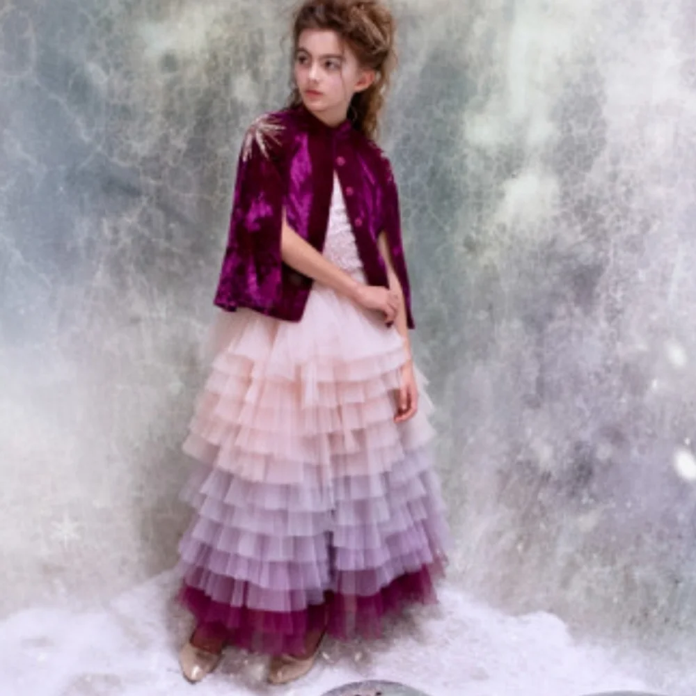 LONG Tutu du monde TTMD WATERFALL DRESS GOWN - Picture 1 of 6